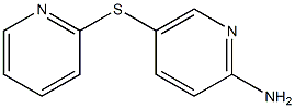 5-(pyridin-2-ylsulfanyl)pyridin-2-amine Structure