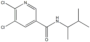 5,6-dichloro-N-(3-methylbutan-2-yl)pyridine-3-carboxamide|