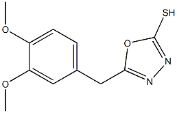 5-[(3,4-dimethoxyphenyl)methyl]-1,3,4-oxadiazole-2-thiol