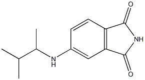 5-[(3-methylbutan-2-yl)amino]-2,3-dihydro-1H-isoindole-1,3-dione Structure