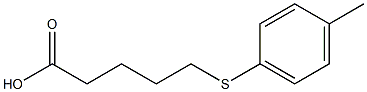 5-[(4-methylphenyl)sulfanyl]pentanoic acid