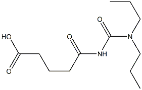 5-[(dipropylcarbamoyl)amino]-5-oxopentanoic acid|