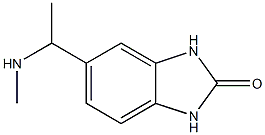 5-[1-(methylamino)ethyl]-2,3-dihydro-1H-1,3-benzodiazol-2-one Structure
