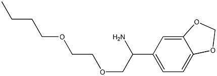5-[1-amino-2-(2-butoxyethoxy)ethyl]-2H-1,3-benzodioxole