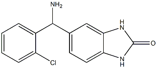 5-[amino(2-chlorophenyl)methyl]-2,3-dihydro-1H-1,3-benzodiazol-2-one