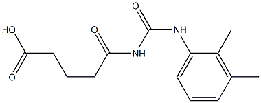 5-{[(2,3-dimethylphenyl)carbamoyl]amino}-5-oxopentanoic acid