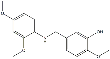 5-{[(2,4-dimethoxyphenyl)amino]methyl}-2-methoxyphenol|