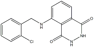 5-{[(2-chlorophenyl)methyl]amino}-1,2,3,4-tetrahydrophthalazine-1,4-dione