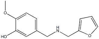 5-{[(2-furylmethyl)amino]methyl}-2-methoxyphenol Structure