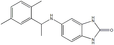 5-{[1-(2,5-dimethylphenyl)ethyl]amino}-2,3-dihydro-1H-1,3-benzodiazol-2-one