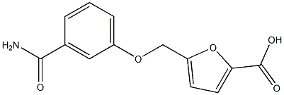 5-{[3-(aminocarbonyl)phenoxy]methyl}-2-furoic acid