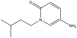 5-amino-1-(3-methylbutyl)-1,2-dihydropyridin-2-one Structure
