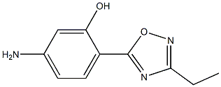 5-amino-2-(3-ethyl-1,2,4-oxadiazol-5-yl)phenol