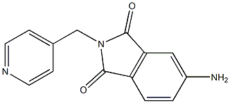5-amino-2-(pyridin-4-ylmethyl)-2,3-dihydro-1H-isoindole-1,3-dione
