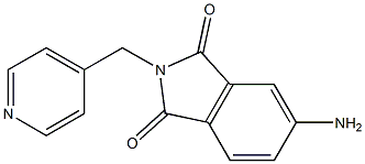  5-amino-2-(pyridin-4-ylmethyl)-2,3-dihydro-1H-isoindole-1,3-dione