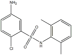  5-amino-2-chloro-N-(2,6-dimethylphenyl)benzene-1-sulfonamide