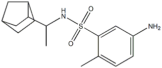 5-amino-N-(1-{bicyclo[2.2.1]heptan-2-yl}ethyl)-2-methylbenzene-1-sulfonamide|