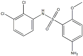 5-amino-N-(2,3-dichlorophenyl)-2-methoxybenzene-1-sulfonamide