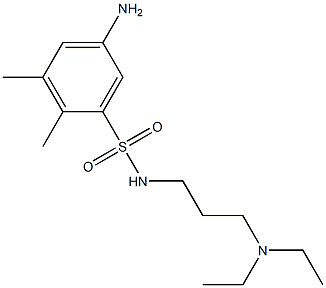 5-amino-N-[3-(diethylamino)propyl]-2,3-dimethylbenzene-1-sulfonamide|