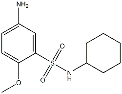 5-amino-N-cyclohexyl-2-methoxybenzene-1-sulfonamide|