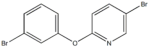 5-bromo-2-(3-bromophenoxy)pyridine Structure