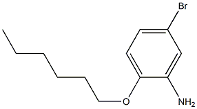 5-bromo-2-(hexyloxy)aniline Struktur