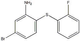 5-bromo-2-[(2-fluorophenyl)sulfanyl]aniline
