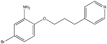 5-bromo-2-[3-(pyridin-4-yl)propoxy]aniline|