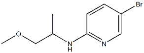 5-bromo-N-(1-methoxypropan-2-yl)pyridin-2-amine Structure