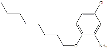 5-chloro-2-(octyloxy)aniline Structure