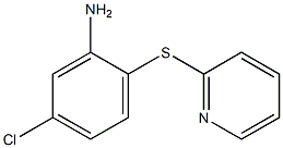  5-chloro-2-(pyridin-2-ylsulfanyl)aniline