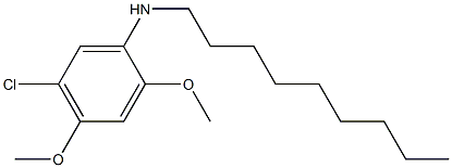 5-chloro-2,4-dimethoxy-N-nonylaniline