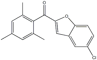 5-chloro-2-[(2,4,6-trimethylphenyl)carbonyl]-1-benzofuran