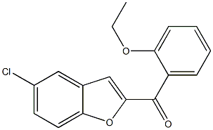 5-chloro-2-[(2-ethoxyphenyl)carbonyl]-1-benzofuran