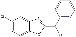  5-chloro-2-[chloro(phenyl)methyl]-1,3-benzoxazole