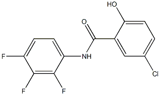 5-chloro-2-hydroxy-N-(2,3,4-trifluorophenyl)benzamide