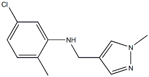 5-chloro-2-methyl-N-[(1-methyl-1H-pyrazol-4-yl)methyl]aniline