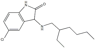 5-chloro-3-[(2-ethylhexyl)amino]-2,3-dihydro-1H-indol-2-one