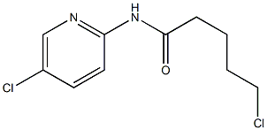 5-chloro-N-(5-chloropyridin-2-yl)pentanamide Structure