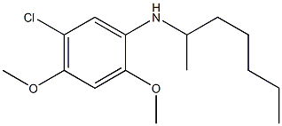 5-chloro-N-(heptan-2-yl)-2,4-dimethoxyaniline