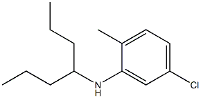 5-chloro-N-(heptan-4-yl)-2-methylaniline