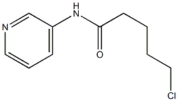 5-chloro-N-(pyridin-3-yl)pentanamide Struktur