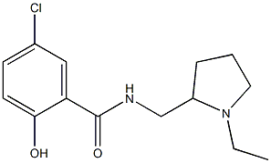 5-chloro-N-[(1-ethylpyrrolidin-2-yl)methyl]-2-hydroxybenzamide