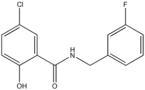 5-chloro-N-[(3-fluorophenyl)methyl]-2-hydroxybenzamide