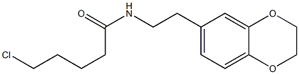 5-chloro-N-[2-(2,3-dihydro-1,4-benzodioxin-6-yl)ethyl]pentanamide