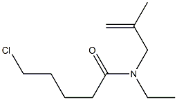 5-chloro-N-ethyl-N-(2-methylprop-2-en-1-yl)pentanamide
