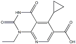 5-cyclopropyl-1-ethyl-2,4-dioxo-1H,2H,3H,4H-pyrido[2,3-d]pyrimidine-6-carboxylic acid Structure