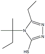 5-ethyl-4-(2-methylbutan-2-yl)-4H-1,2,4-triazole-3-thiol