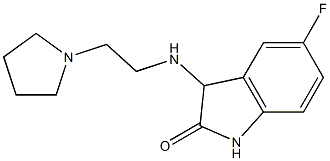 5-fluoro-3-{[2-(pyrrolidin-1-yl)ethyl]amino}-2,3-dihydro-1H-indol-2-one