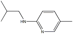 5-methyl-N-(2-methylpropyl)pyridin-2-amine Structure